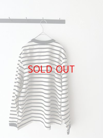 画像17: RINEN 24/1引き揃え度詰め天竺ボーダー クルーネック