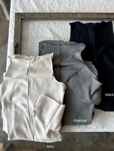 画像10: nouvelles du paradis ソフトフライス メローハイネック 【クリックポスト（185円）発送可能】