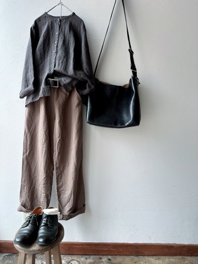 画像3: Luminaes コルトレイクリネン トラウザーPT