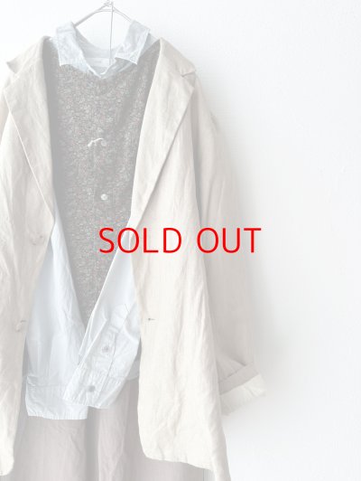 画像2: prit 40/1キャラメルコール小花プリント 2wayベスト 【クリックポスト（185円）発送可能】