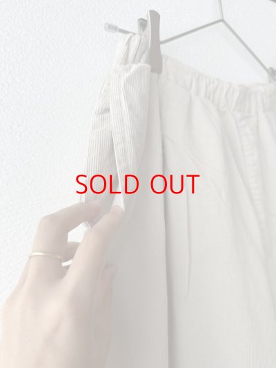 画像10: NATURALLAUNDRY 16Wコーデュロイ ワイドエッグパンツ