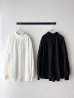 画像1: NATURAL LAUNDRY ソフテンブロード　リブギャザープルオーバー (1)