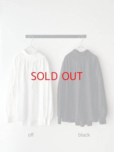 画像2: NATURAL LAUNDRY ソフテンブロード リブギャザープルオーバー