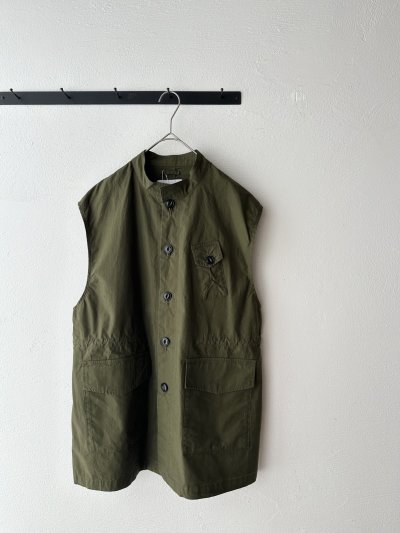 画像1: NATURAL LAUNDRY バックツイルフィールドベスト