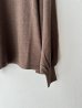 画像7: NATURAL LAUNDRY 綿ウールカシミヤ ギャザープルオーバー