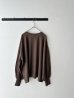 画像8: NATURAL LAUNDRY 綿ウールカシミヤ ギャザープルオーバー