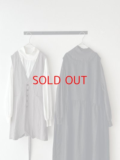 画像3: NATURAL LAUNDRY ソフテンブロード リブギャザープルオーバー