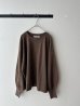 画像3: NATURAL LAUNDRY 綿ウールカシミヤ ギャザープルオーバー