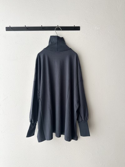 画像8: prit 40/2天竺 タートルネックビッグプルオーバー