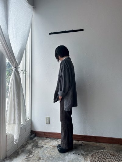 画像7: Luminaes 60コルトレイクリネン カバーシャツ