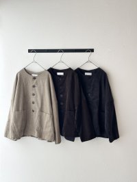grin 18wコーデュロイ クルーワイドジャケット