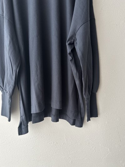 画像7: prit 40/2天竺 タートルネックビッグプルオーバー