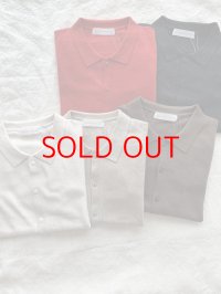 nouvelles du paradis ムーコットン ポロカーディガン