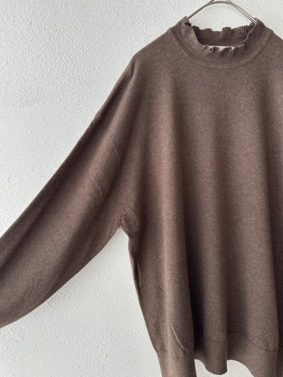 画像6: nouvelles du paradis ムーコットンフリルハイネック