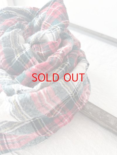 画像2: Véritécoeur Checked Gauze Stole