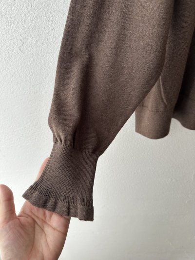 画像7: nouvelles du paradis ムーコットンフリルハイネック