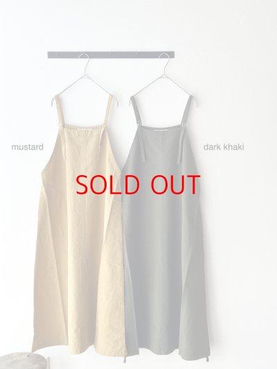 画像2: *sale30%off* NATURAL LAUNDRY コットンリネンポプリンワークジャンスカ
