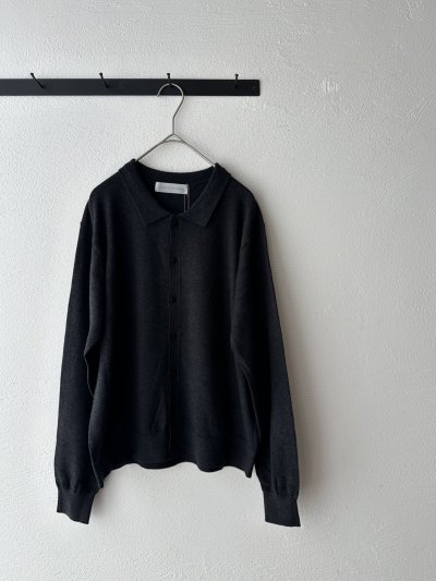 画像7: nouvelles du paradis ムーコットン ポロカーディガン