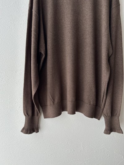 画像8: nouvelles du paradis ムーコットンフリルハイネック