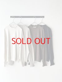 nouvelles du paradis ムーコットンフリルハイネック