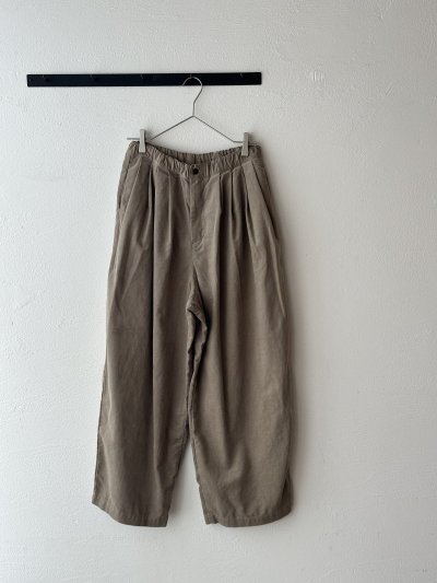 画像5: grin 18wコーデュロイ タックラインパンツ