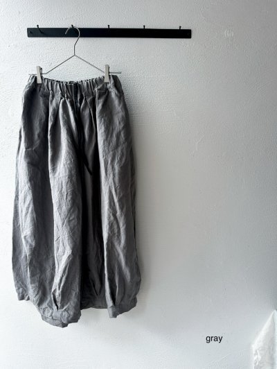 画像3: Luminaes コルトレイクリネン タックボリュームPT