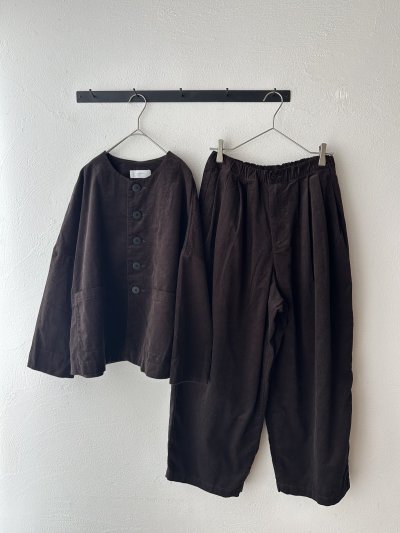 画像10: grin 18wコーデュロイ タックラインパンツ