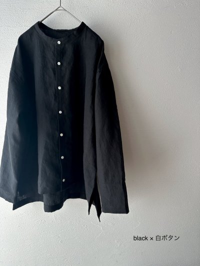 画像17: Luminaes 60コルトレイクリネン カバーシャツ