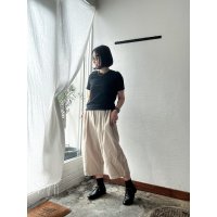 NATURALLAUNDRY 16Wコーデュロイ ワイドエッグパンツ