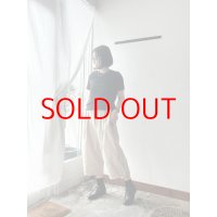 NATURALLAUNDRY 16Wコーデュロイ ワイドエッグパンツ