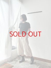NATURALLAUNDRY 16Wコーデュロイ ワイドエッグパンツ