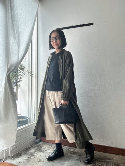 画像10: Luminaes コルトレイクリネン コートワンピース