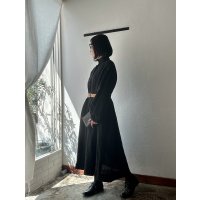 Luminaes コルトレイクリネン タックワンピース