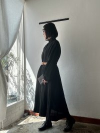 Luminaes コルトレイクリネン タックワンピース