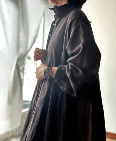 画像6: Luminaes コルトレイクリネン コートワンピース