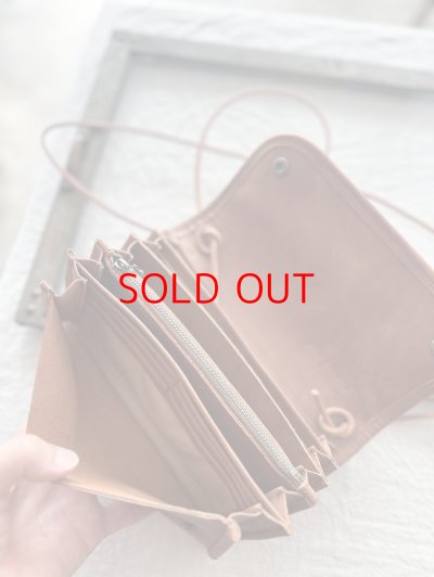 画像2: non-fragile　本革ハラコお財布ポシェット　