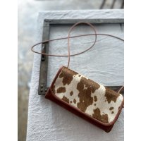 non-fragile　本革ハラコお財布ポシェット　