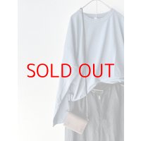 *sale30%off* prit リサイクルムラ糸天竺 クルーネックワイドプルオーバー【クリックポスト可】