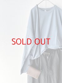 *sale30%off* prit リサイクルムラ糸天竺 クルーネックワイドプルオーバー【クリックポスト可】