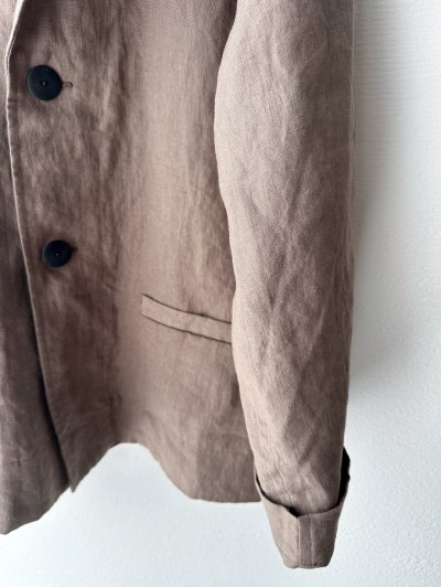 画像11: Luminaes コルトレイクリネン ロングジャケット