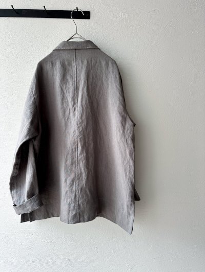 画像16: Luminaes コルトレイクリネン ロングジャケット