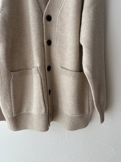 画像11: prit 2/15ラムウール5G天竺編み Vネックワイドカーディガン