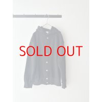 grin コーマ裏毛 フードカーディガン