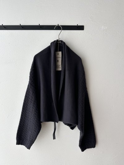 画像1: Vlas Blomme Tasmanian Wool 2wayボレロ
