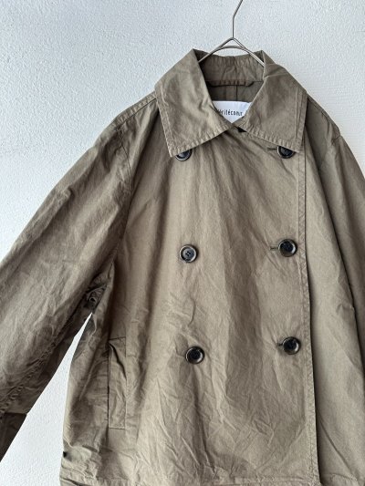 画像11: Veritecoeur ダブルボタンショートコート