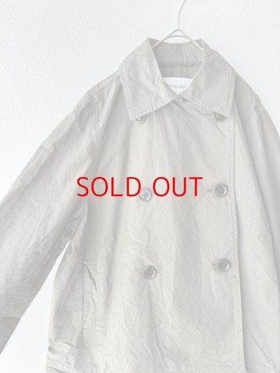 画像5: Veritecoeur ダブルボタンショートコート