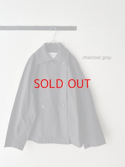 画像3: Veritecoeur ダブルボタンショートコート