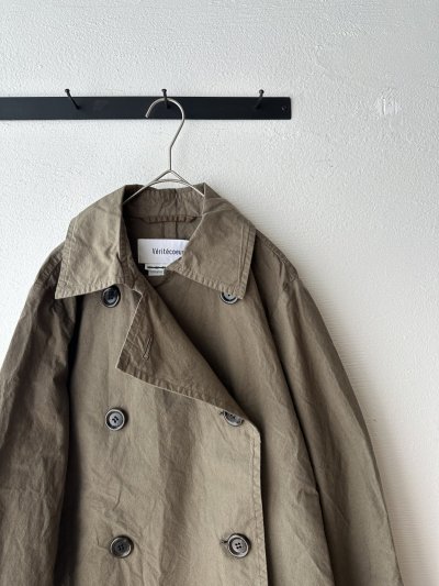 画像14: Veritecoeur ダブルボタンショートコート