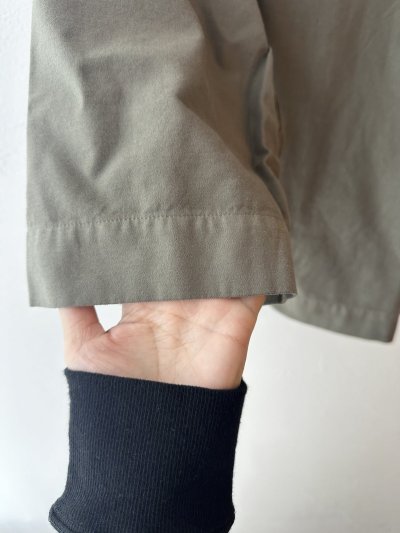 画像14: prit 40/1ネルモールスキン 7分袖ボトルネックプルオーバー