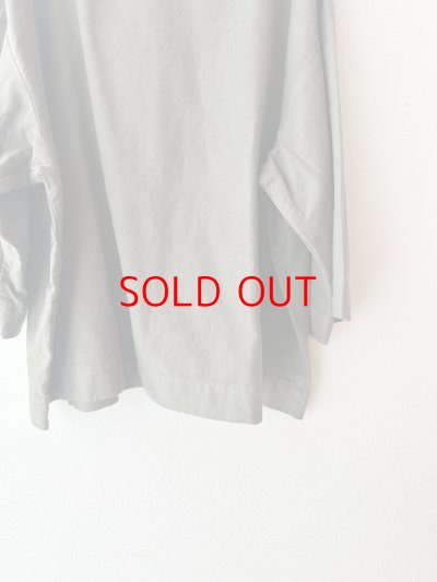 画像15: *sale30%off* prit 40/1ネルモールスキン 7分袖ボトルネックプルオーバー